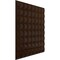 Ekena Millwork 19 5/8in. W x 19 5/8in. H Bradford EnduraWall Decorative 3D Wall Panel Covers 2.67 Sq. Ft. WP20X20BRAMB - alternate 2